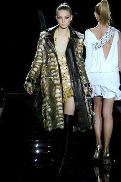 Julien Macdonald fashion show for Autumn/Winter 2003