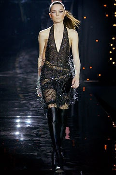 Julien Macdonald fashion show for Autumn/Winter 2003