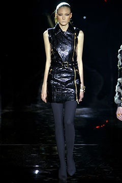 Julien Macdonald fashion show for Autumn/Winter 2003