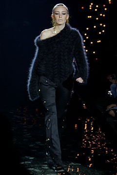 Julien Macdonald fashion show for Autumn/Winter 2003