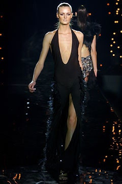 Julien Macdonald fashion show for Autumn/Winter 2003