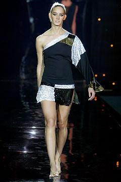 Julien Macdonald fashion show for Autumn/Winter 2003