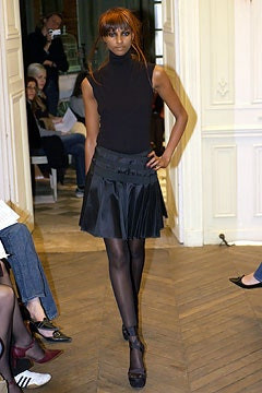 Martin Grant fashion show for Autumn/Winter 2003