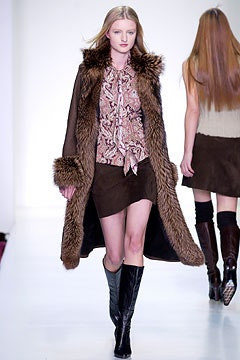 Nicole Miller fashion show for Autumn/Winter 2003