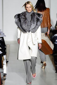Peter Som fashion show for Autumn/Winter 2003