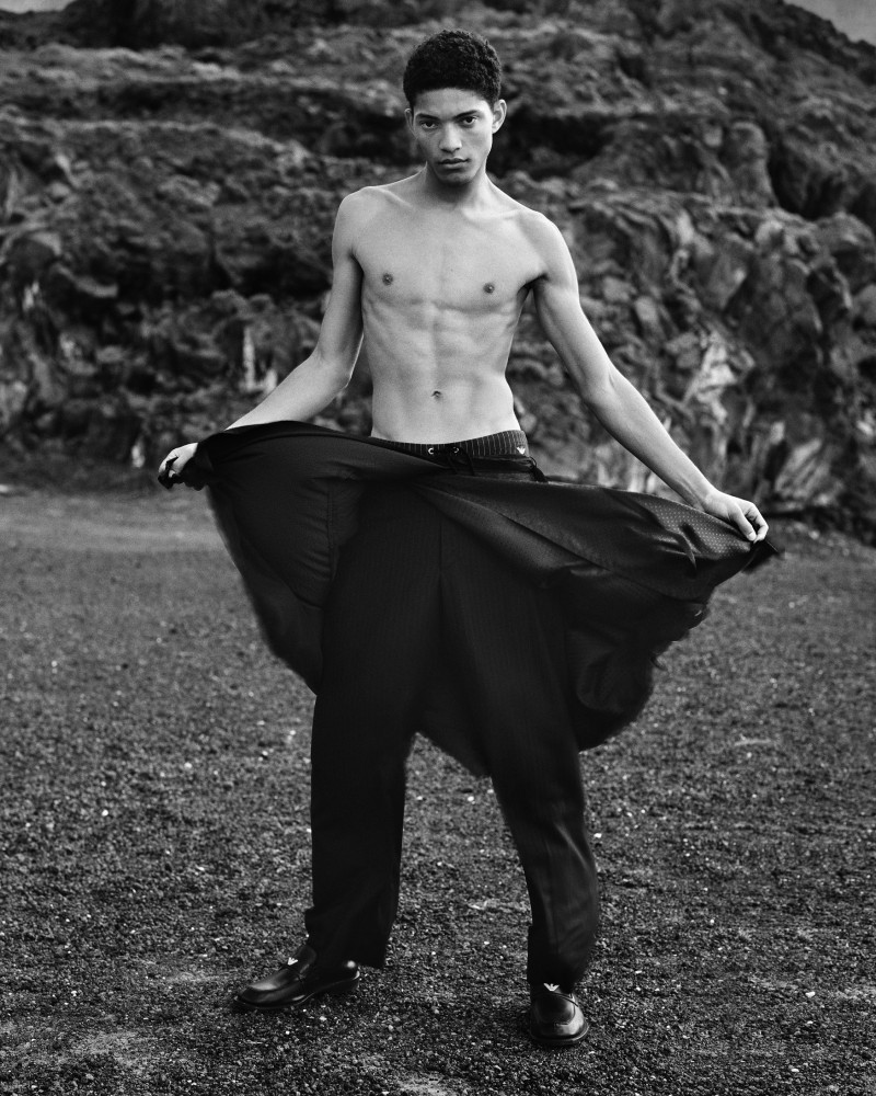 Emporio Armani Emporio Armani x Our Legacy Work Shop advertisement for Spring/Summer 2025