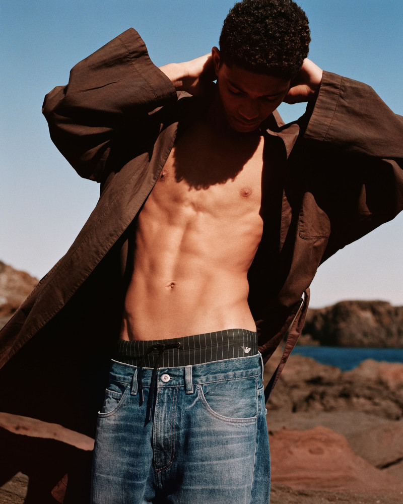 Emporio Armani Emporio Armani x Our Legacy Work Shop advertisement for Spring/Summer 2025