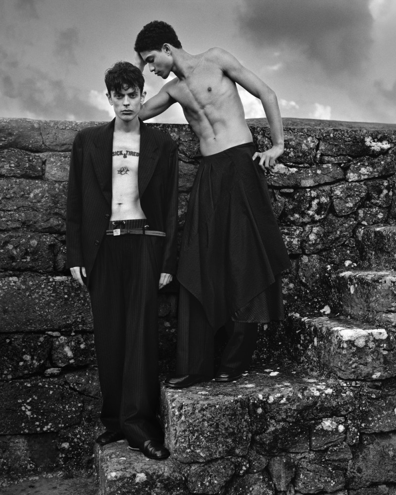 Emporio Armani Emporio Armani x Our Legacy Work Shop advertisement for Spring/Summer 2025