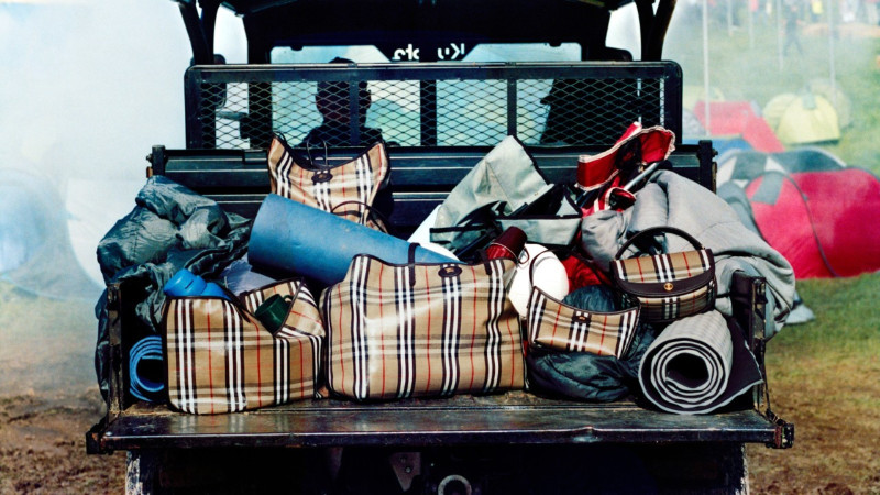 Burberry Festival Collection advertisement for Summer 2025