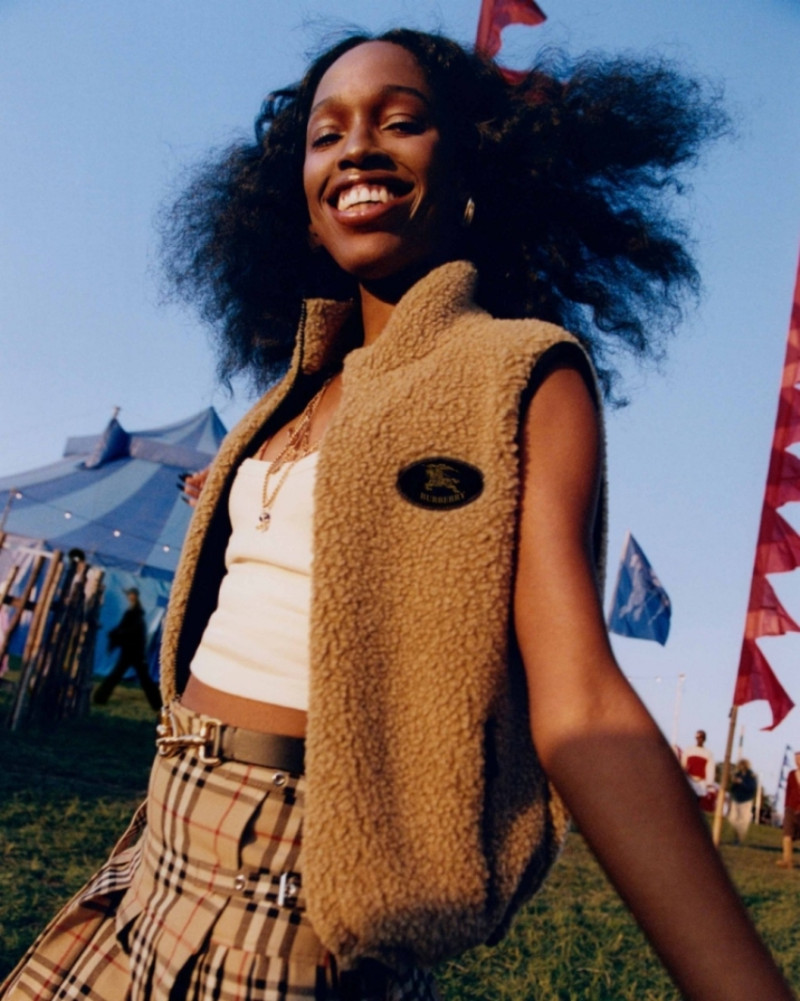 Burberry Festival Collection advertisement for Summer 2025