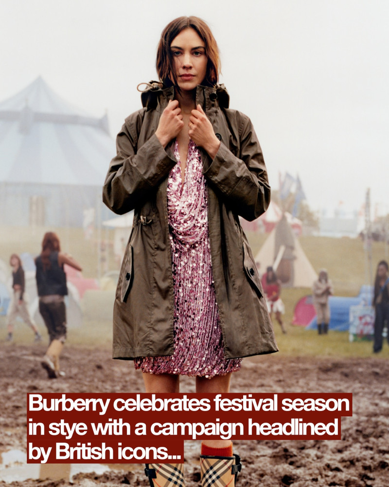 Burberry Festival Collection advertisement for Summer 2025