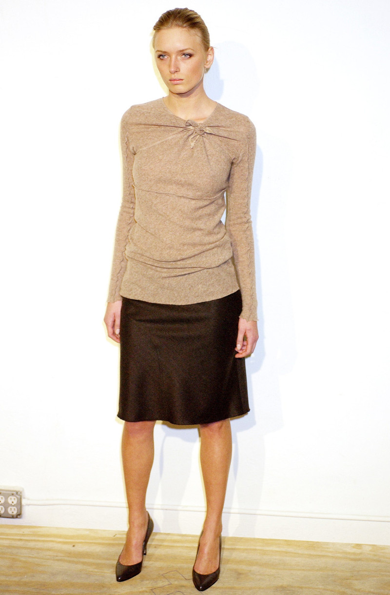 Valerie Avdeyeva featured in  the Wink fashion show for Autumn/Winter 2003