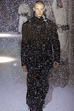 Y-3 fashion show for Autumn/Winter 2003