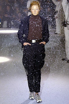 Y-3 fashion show for Autumn/Winter 2003