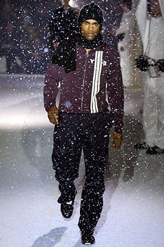 Y-3 fashion show for Autumn/Winter 2003