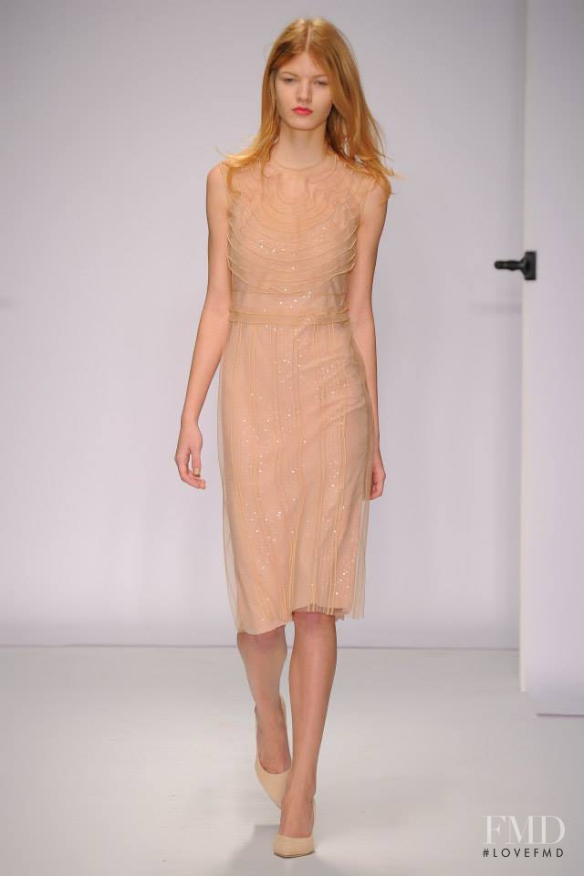 Luca Noemi Horvath featured in  the Jasper Conran fashion show for Autumn/Winter 2014