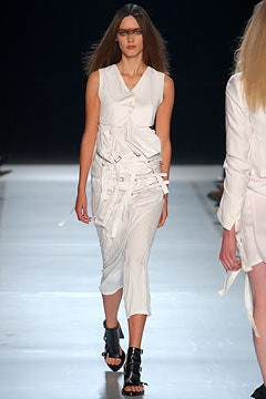 Ann Demeulemeester fashion show for Spring/Summer 2003