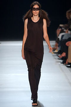 Ann Demeulemeester fashion show for Spring/Summer 2003