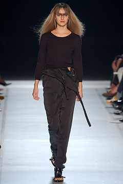 Ann Demeulemeester fashion show for Spring/Summer 2003