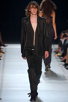 Ann Demeulemeester fashion show for Spring/Summer 2003