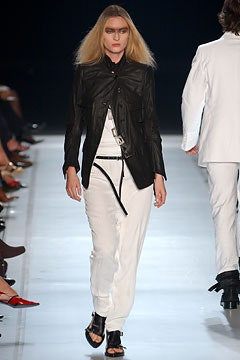 Ann Demeulemeester fashion show for Spring/Summer 2003