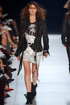 Ann Demeulemeester fashion show for Spring/Summer 2003
