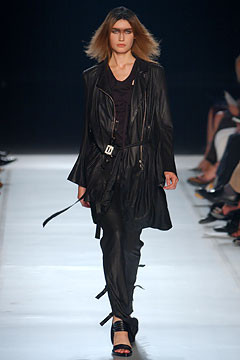 Ann Demeulemeester fashion show for Spring/Summer 2003