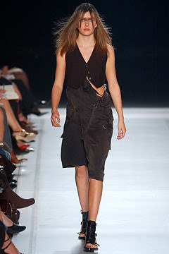 Ann Demeulemeester fashion show for Spring/Summer 2003