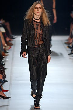 Ann Demeulemeester fashion show for Spring/Summer 2003