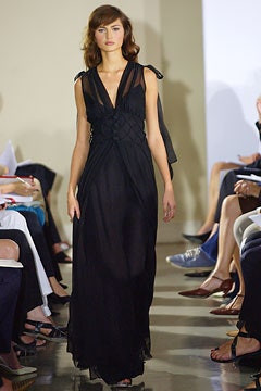 Badgley Mischka fashion show for Spring/Summer 2003