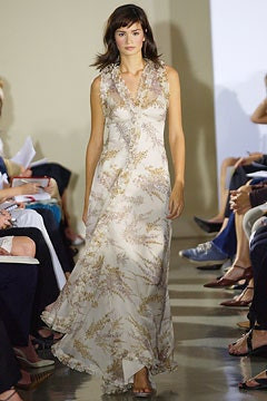 Badgley Mischka fashion show for Spring/Summer 2003