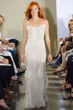 Badgley Mischka fashion show for Spring/Summer 2003