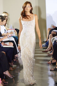 Badgley Mischka fashion show for Spring/Summer 2003