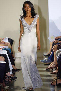 Badgley Mischka fashion show for Spring/Summer 2003