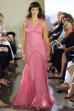 Badgley Mischka fashion show for Spring/Summer 2003