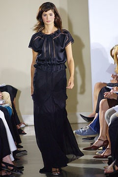 Badgley Mischka fashion show for Spring/Summer 2003