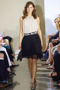 Badgley Mischka fashion show for Spring/Summer 2003