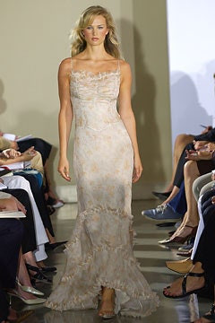 Badgley Mischka fashion show for Spring/Summer 2003