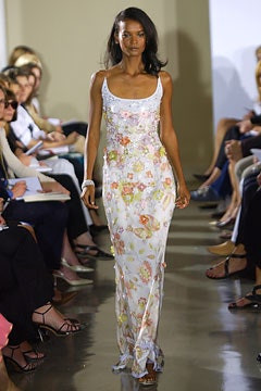 Badgley Mischka fashion show for Spring/Summer 2003