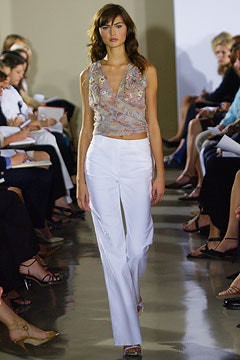 Badgley Mischka fashion show for Spring/Summer 2003