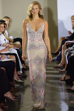 Badgley Mischka fashion show for Spring/Summer 2003