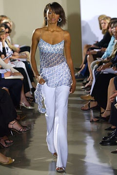 Badgley Mischka fashion show for Spring/Summer 2003