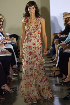 Badgley Mischka fashion show for Spring/Summer 2003