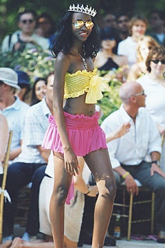 Betsey Johnson fashion show for Spring/Summer 2003