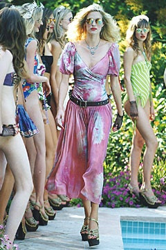 Betsey Johnson fashion show for Spring/Summer 2003