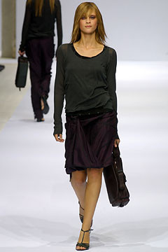 Burberry Prorsum fashion show for Spring/Summer 2003