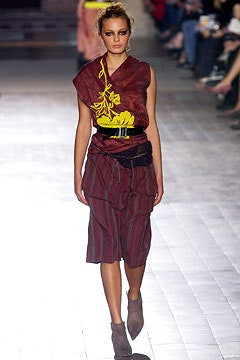 Dries van Noten fashion show for Spring/Summer 2003