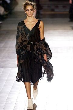 Dries van Noten fashion show for Spring/Summer 2003