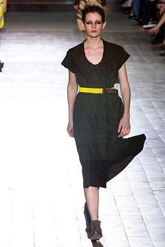 Dries van Noten fashion show for Spring/Summer 2003