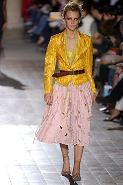 Dries van Noten fashion show for Spring/Summer 2003